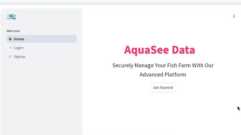 AquaSee Sentinel Intelligence Platform